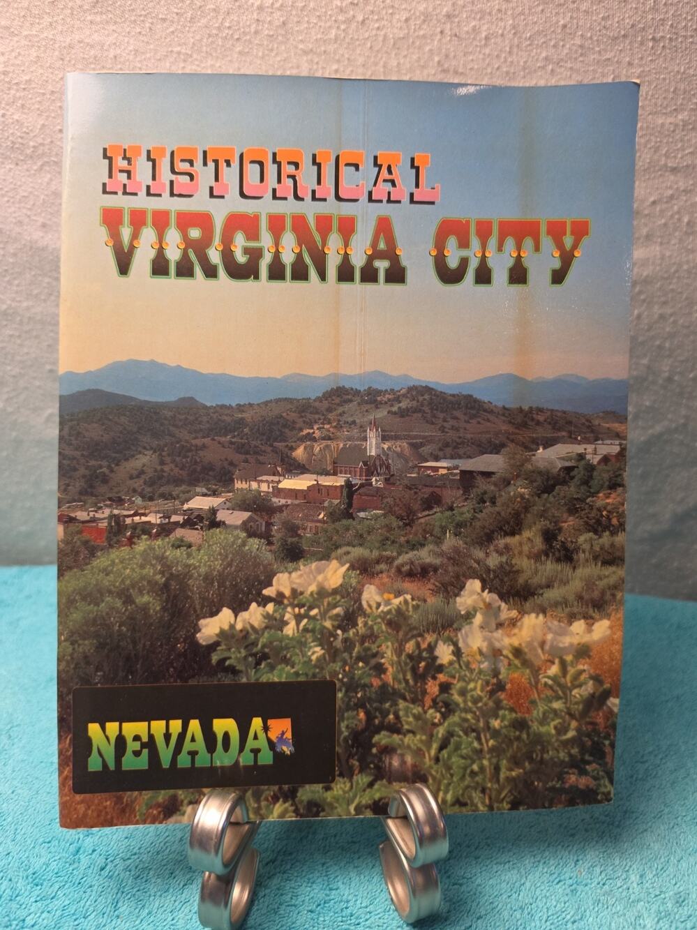 Vintage Historical Virginia City Nevada Souvenir Brochure Photo Booklet Comstock
